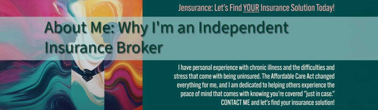 An independent insurance broker discussing their dedication to providing personalized insurance solutions for clients.