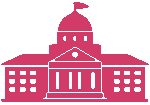 Government building icon